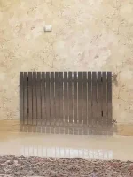 رادیاتور پره ای افقی استیل مدرن