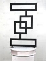 رادیاتور حوله خشک کن استیل مدل سپیدار با پروفیل 40 × 40