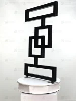 رادیاتور حوله خشک کن استیل مدل سپیدار با پروفیل 40 × 40