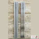 رادیاتور و حوله خشک کن استیل استوانه ای استخری + آویز حوله و لباس
